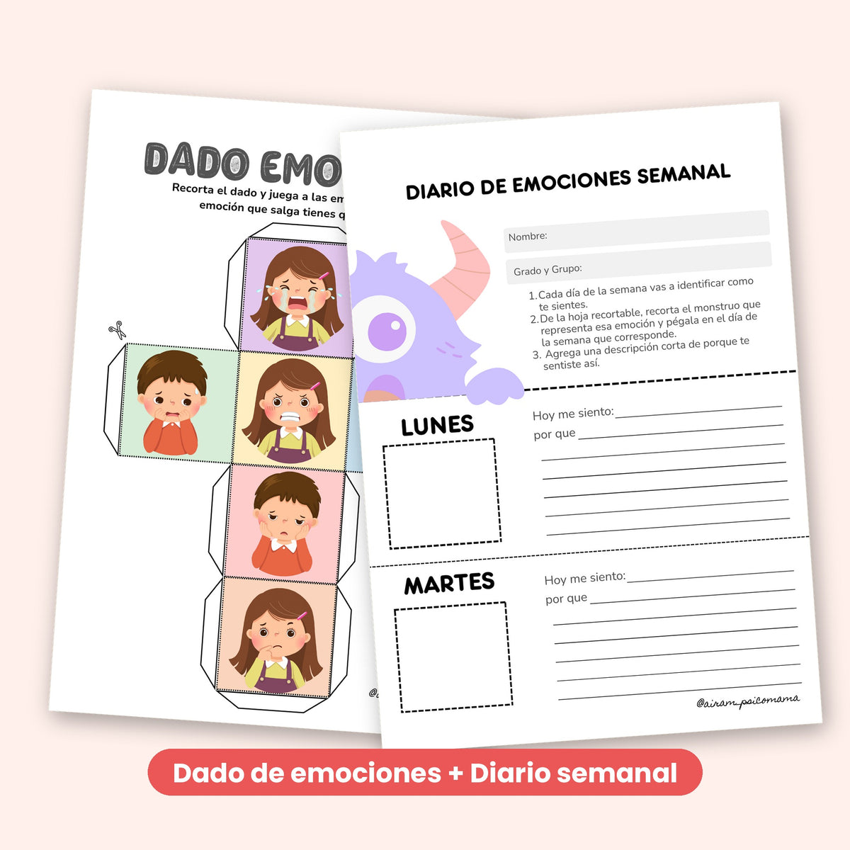 Mi mundo de Emociones: Workbook de educación emocional para niños de 3 a 6 años